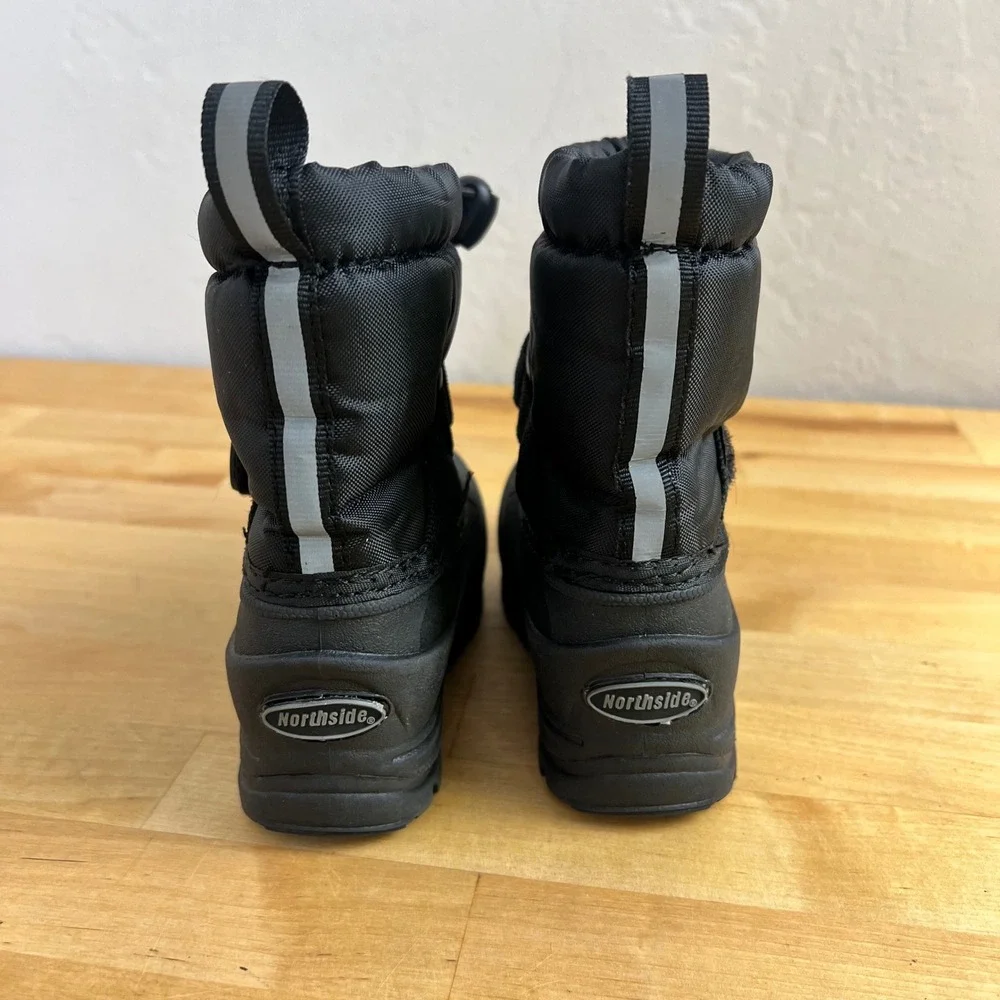 Northside‎ Snow Boots Frosty Toddler Size 5 Black Insulated Waterproof Winter